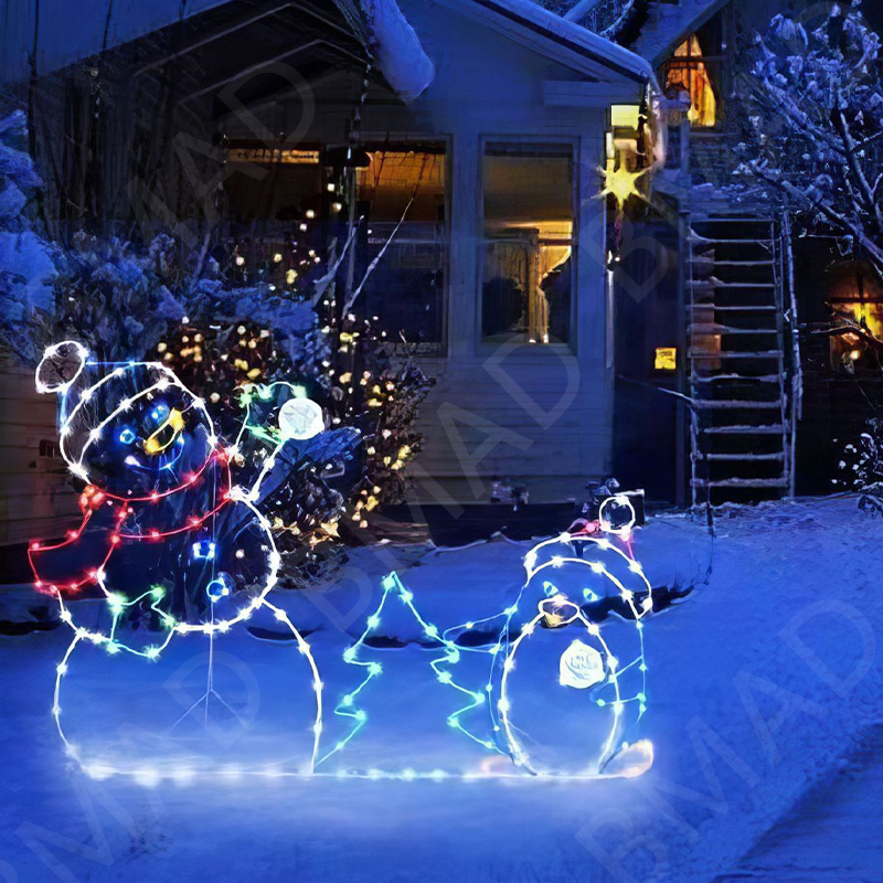 Animated Snowball Light LED Gl - Christmas Lights Outdoor incelemesi ve fiyatı