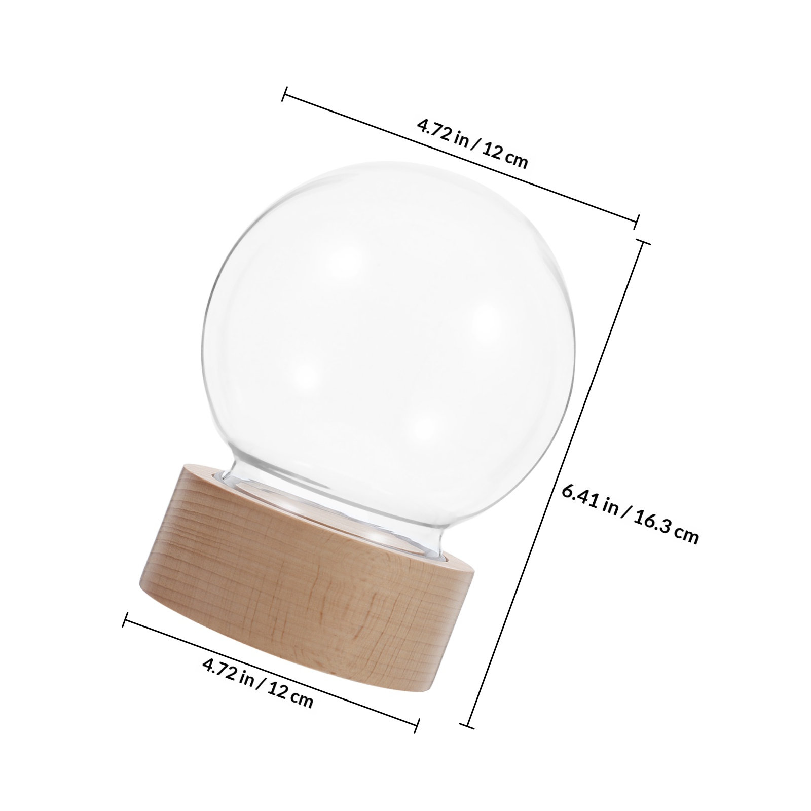 Clear Glass Dome Snow Globe Mu - Snow Globe Musical incelemesi ve fiyatı