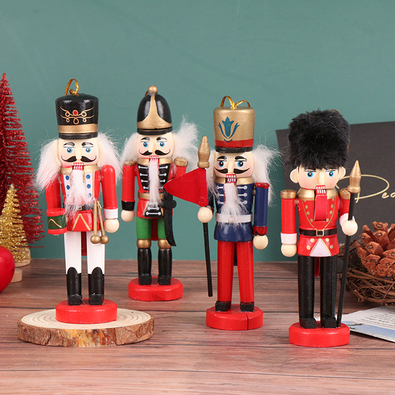 13CM Nutcracker Puppet Soldier - Nutcracker Figurine incelemesi ve fiyatı