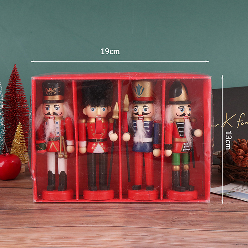 13CM Nutcracker Puppet Soldier - Nutcracker Figurine incelemesi ve fiyatı