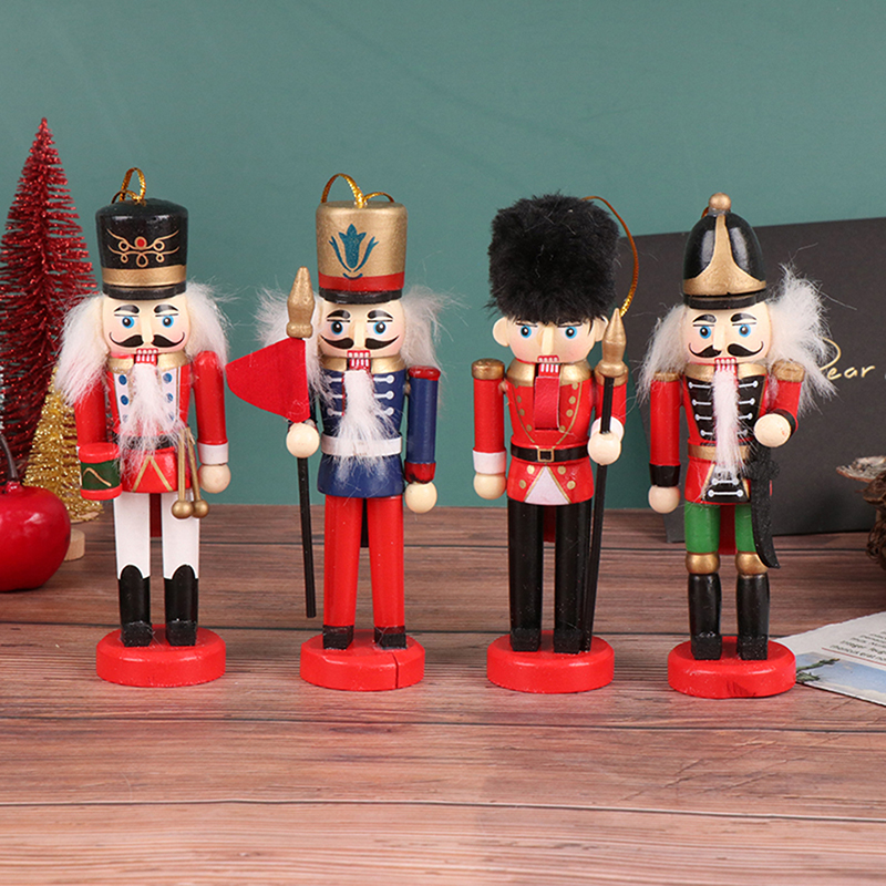 13CM Nutcracker Puppet Soldier - Nutcracker Figurine incelemesi ve fiyatı