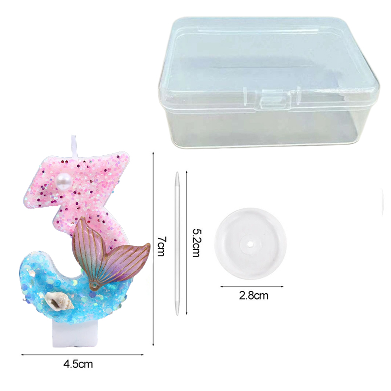 Gradient Blue Shell Pearl Crea - Holiday Candle Set incelemesi ve fiyatı