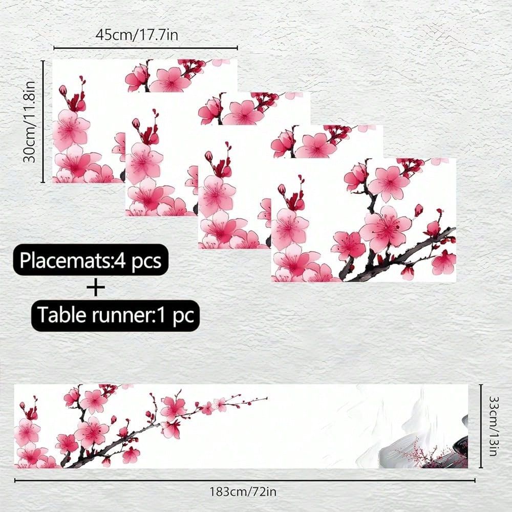 Cherry Blossom Table Runner An - Christmas Table Runner incelemesi ve fiyatı