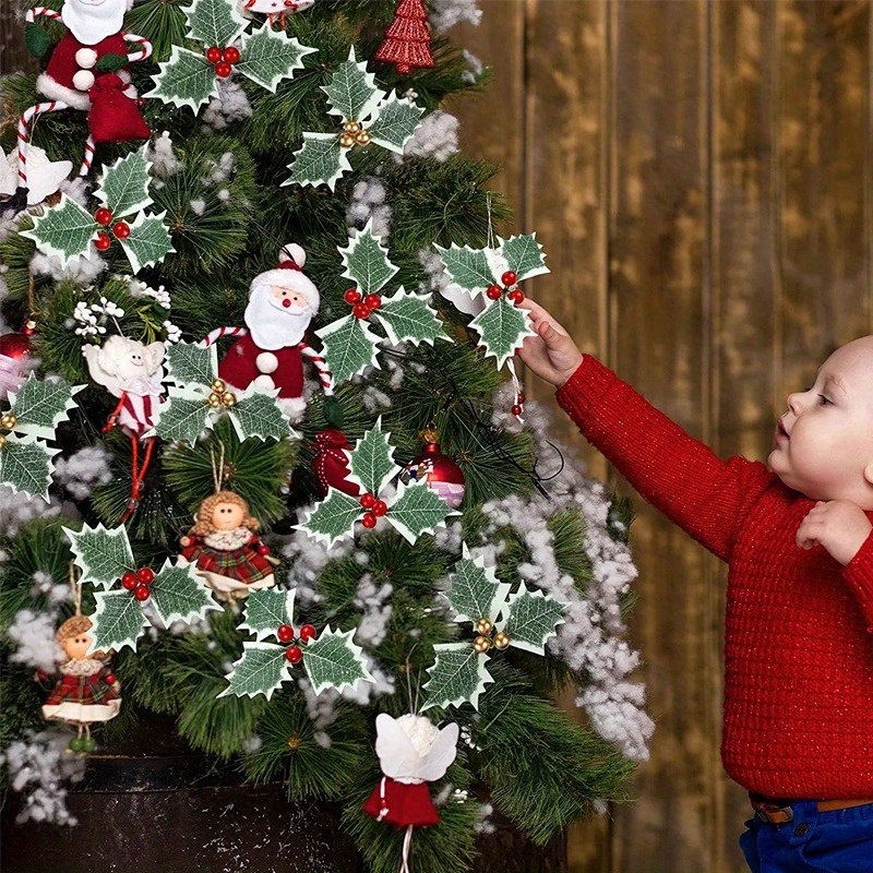 10 Pcs Artificial Holly Berrie - Christmas Wreath Fake incelemesi ve fiyatı