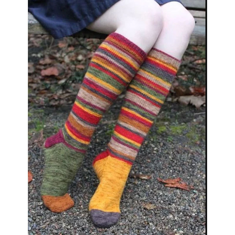 Christmas Colorful Stripes Cot - Christmas Stocking Hanging incelemesi ve fiyatı