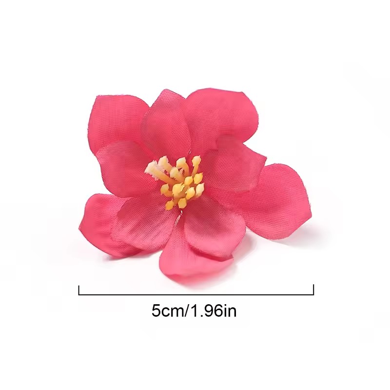 50Pcs 5cm Artificial Rose Flow - Christmas Wreath Fake incelemesi ve fiyatı