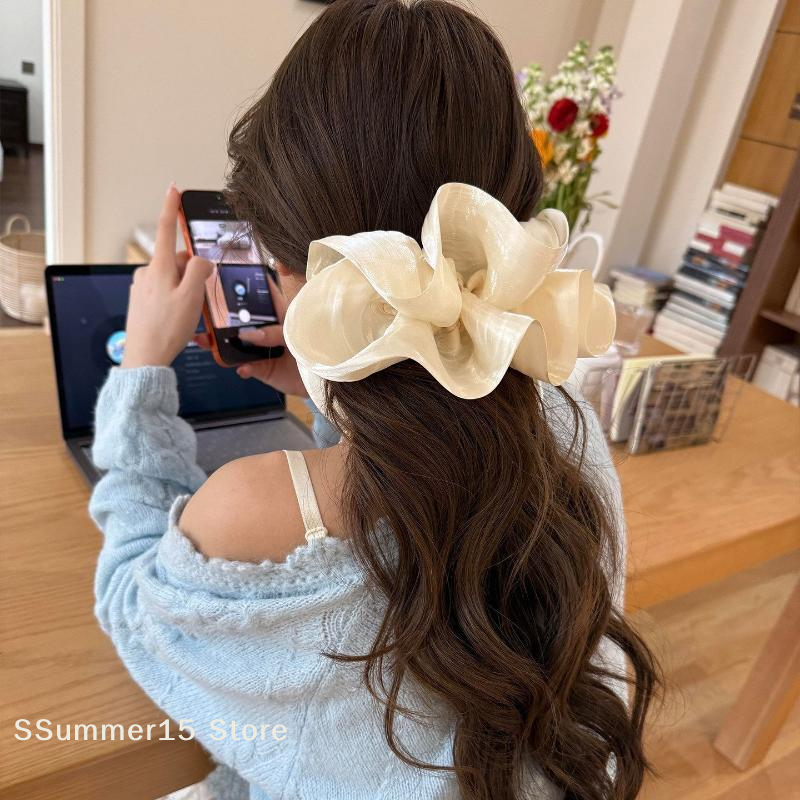 【R】Big Bow Hair Claw Clip for  - Ribbon Bow Gift incelemesi ve fiyatı