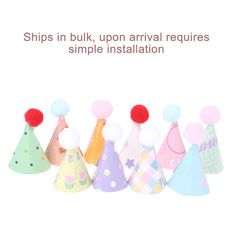 10pc/Set Diy Mini Hat Baking C - Santa Hat Plush incelemesi ve fiyatı