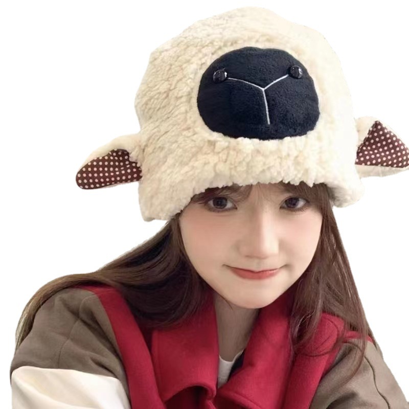 Black Nose Sheep Plush Hat Sup - Santa Hat Plush incelemesi ve fiyatı