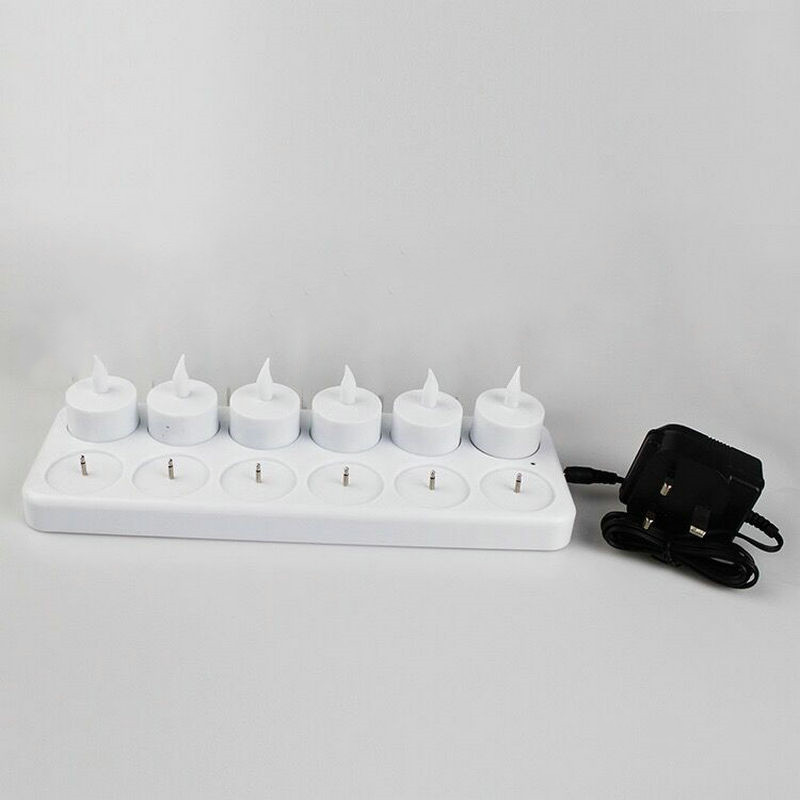 Set of 12 Rechargeable LED Can - Holiday Candle Set incelemesi ve fiyatı