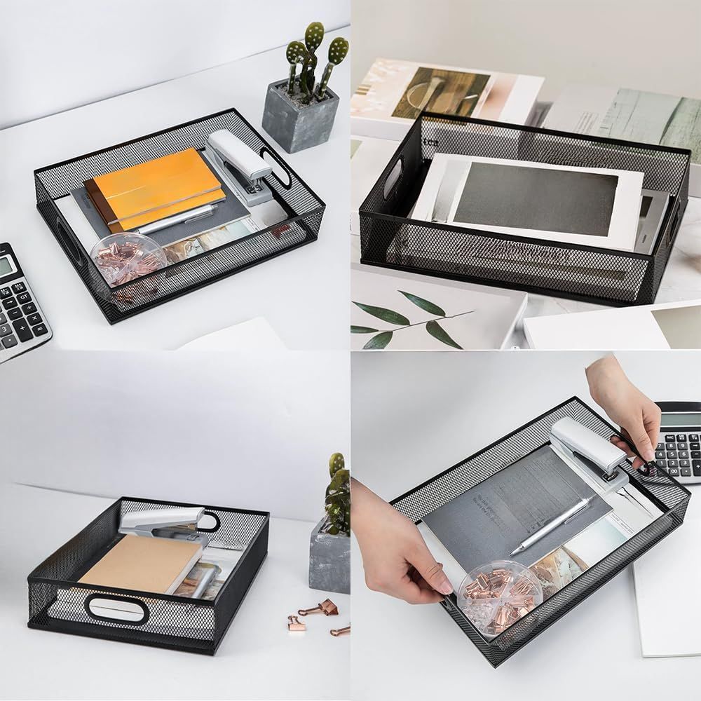 Metal Mesh Desk Organizer Tray - Gift Box Wrap Set incelemesi ve fiyatı