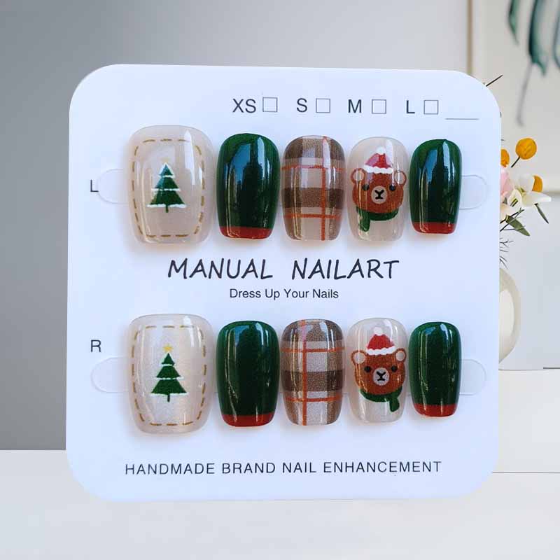 10 Pcs Christmas Half Handmade - Christmas Tree Artificial incelemesi ve fiyatı