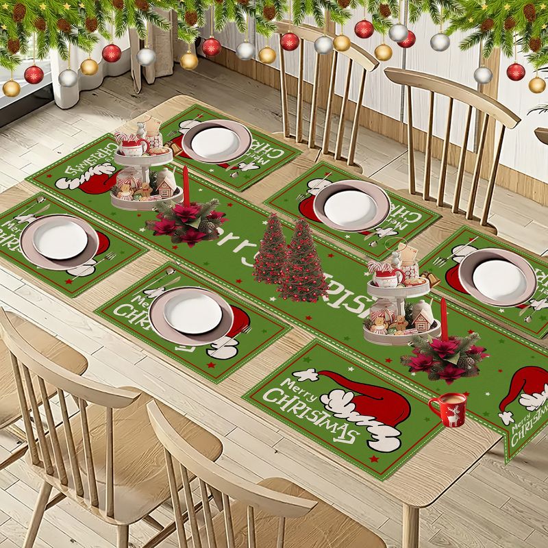 VIKAMA Cute Cartoon Christmas  - Christmas Table Runner incelemesi ve fiyatı