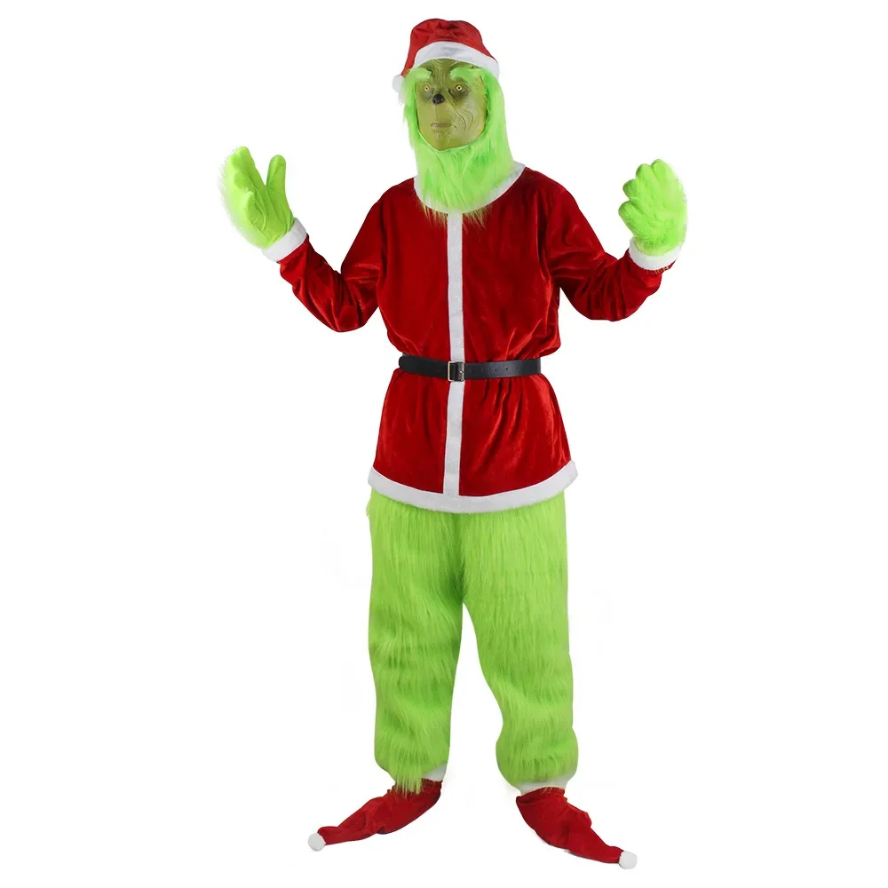 2026Cosplay Costumes Green Thi - Santa Hat Plush incelemesi ve fiyatı