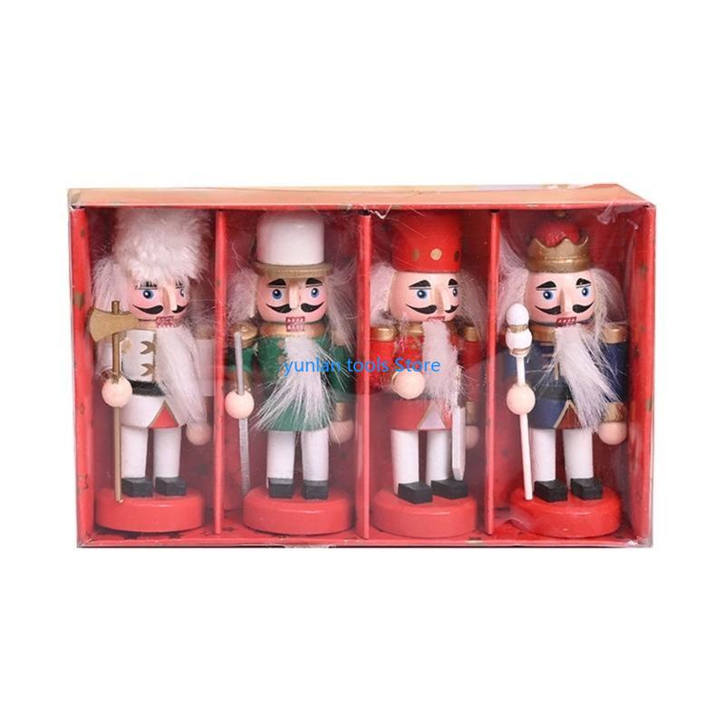 50LB 4Pcs Wooden Nutcracker Ki - Nutcracker Figurine incelemesi ve fiyatı