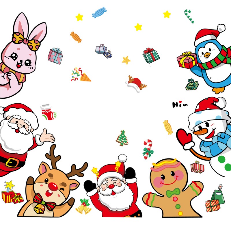 2025 Christmas Decorative Glas - Snowflake Window Decal incelemesi ve fiyatı